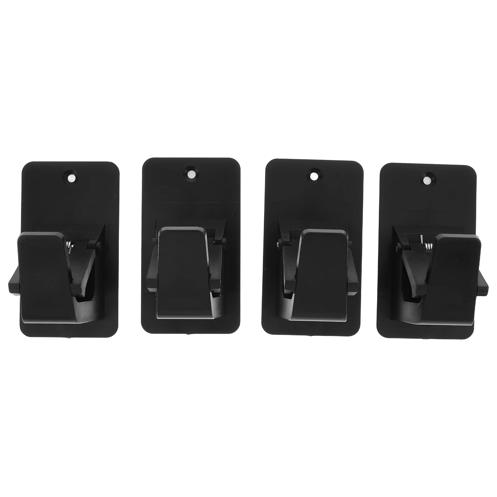 

No Drill Curtain Rod Holder Adhesive Heavy Duty Wall Mount Support For Shower Closet Wardrobe Towel Clothes Drying Rack