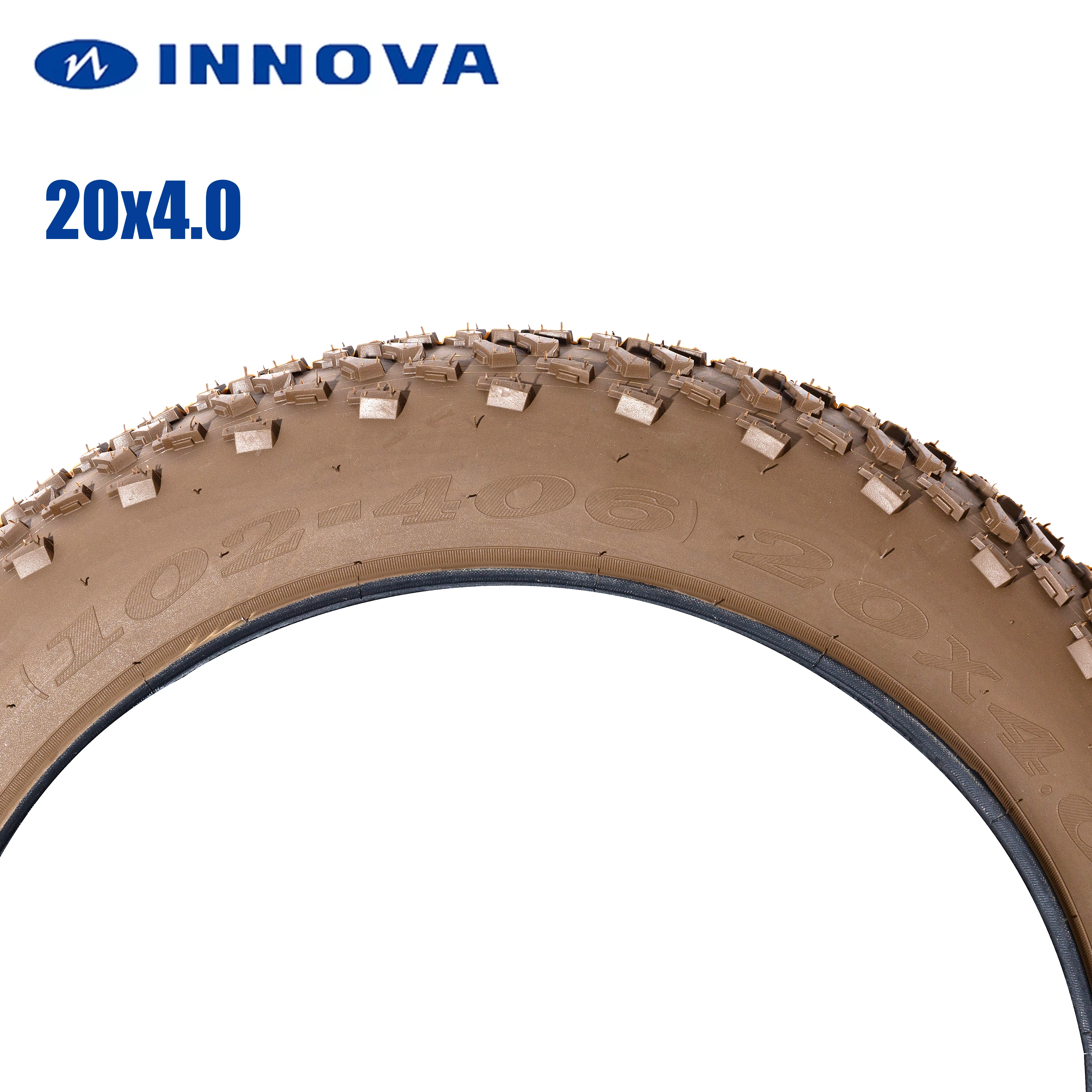 INNOVA Fat Tire 20x4.0 WIRE Snow WIRE Fat Tire Original Black Blue Green Electric Bicycle Tyre 20x4 MTB Bike Accessory and Tubes