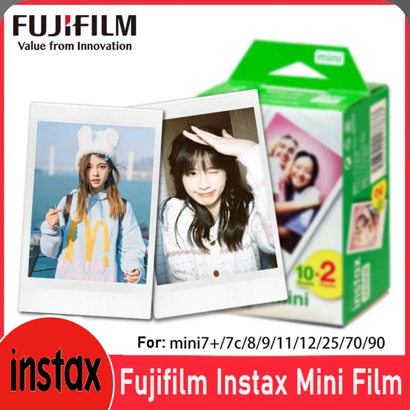Origine Fujifilm Instax Mini Film papier 10-60 feuilles pour Fujifilm Instax Film caméra Instax Mini 12 11 9 40 41 SE Link Liplay EVO Origine Fujifilm Instax Mini Film papier 10-60 feuilles pour Fujifilm Instax Film caméra Instax Mini 12 11 9 40 41 SE Link Liplay EVO