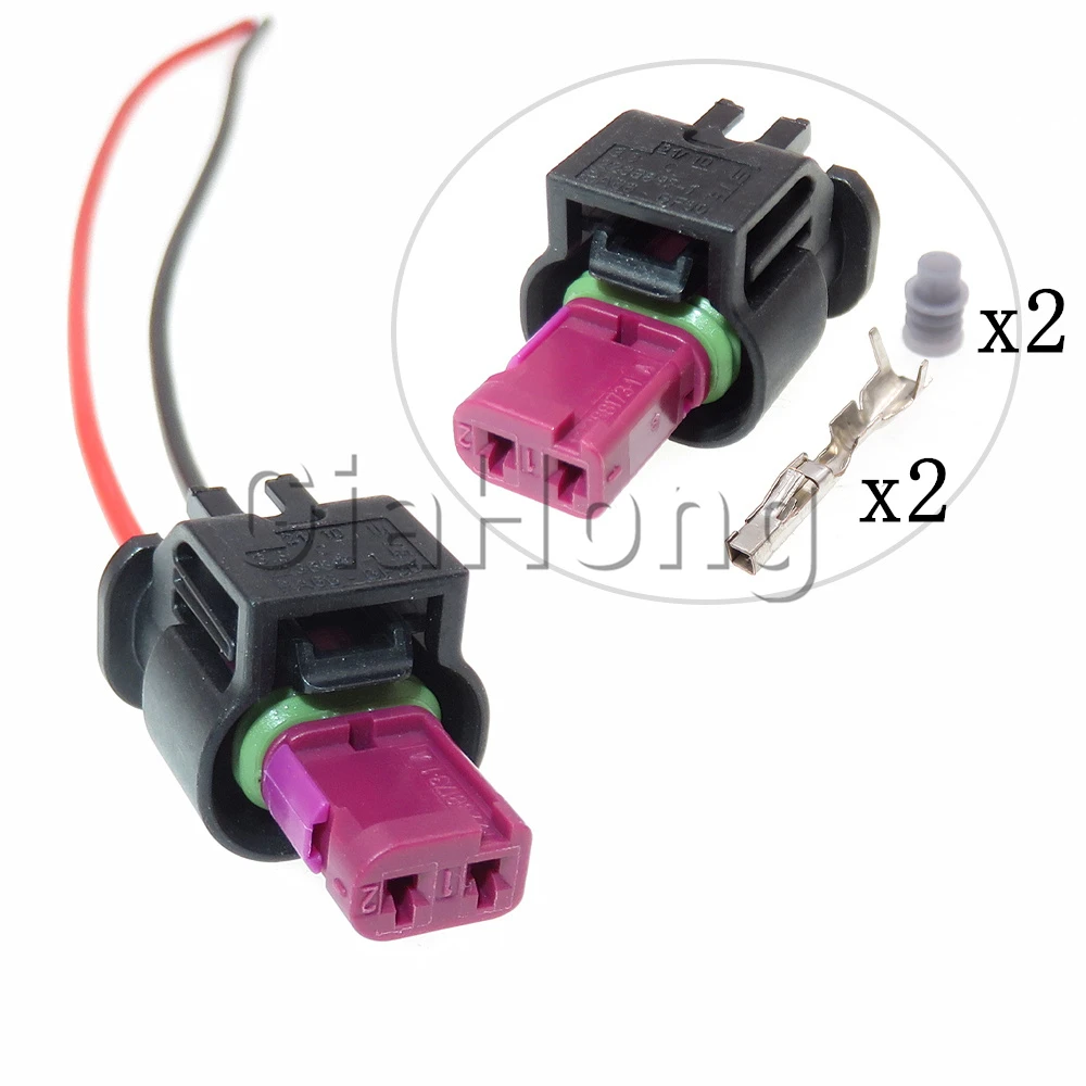 1 Set 2 Ways 4-2236896-1 805-120-534 Car Wire Plugs Wiring Socket AC Assembly 2236897-1 Automobile Parts