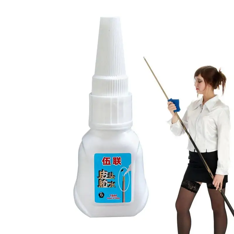 

Pool Cue Tips Glue 15ml Glue For Tip Repair And Replacement Instant Dry Easy To Apply Billiard Pool Cue Tip Repair Maintenance