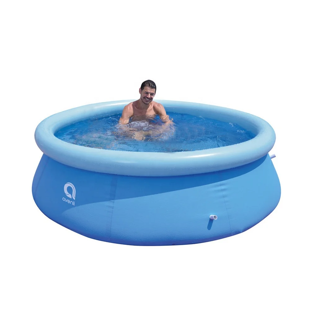 

Jilong Premium Inflatable Swimming Pool - 12FT x 30IN Round Above Ground Pool for Family Fun (Durable & Easy Setup)​