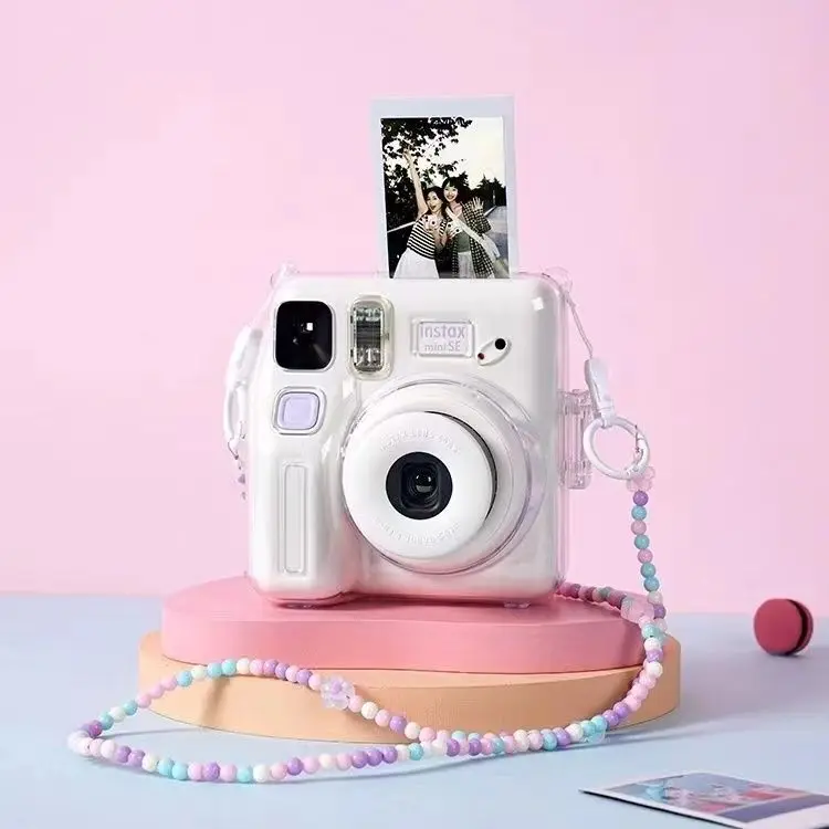 

Fujifilm Instax Mini SE Instant Camera Film Cam Auto-focusing Wrist Strap Birthday Christmas for Girl New Year Festival Gift as