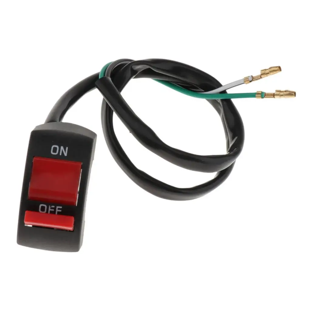 

Waterproof 12V 7/8" Motorcycle Handlebar Headlight Switch Motor ON OFF