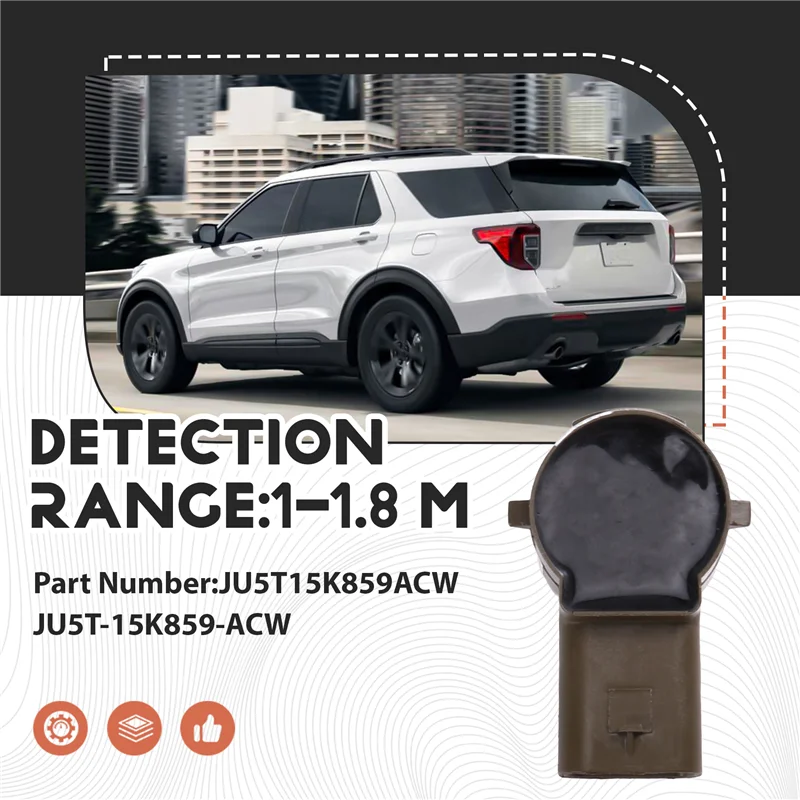 Reversing Radar Sensor JU5T-15K859-ACW JU5T15K859ACW For Ford Mustang For Explorer Escape Expedition