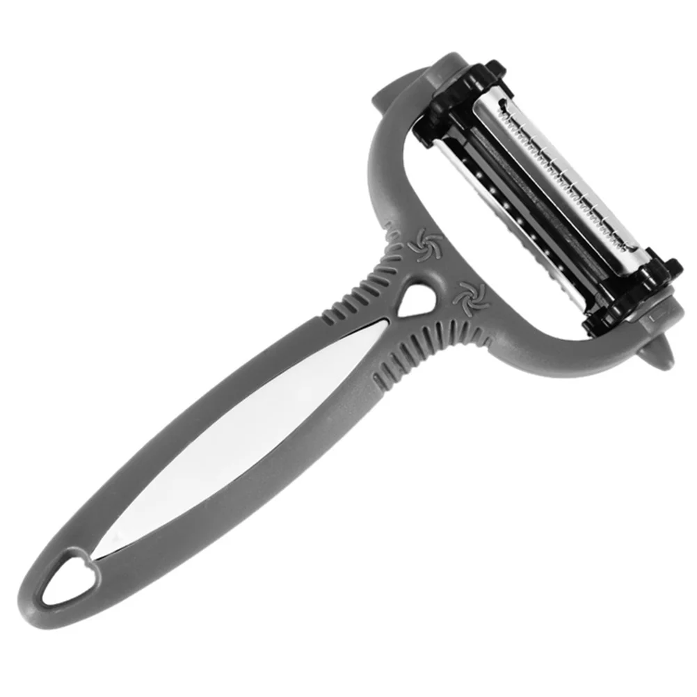 

Multifunctional Swivel Peeler Vegetable Fruit Knife For Peeling Slicing Julienning Sturdy Design Comfortable Handle