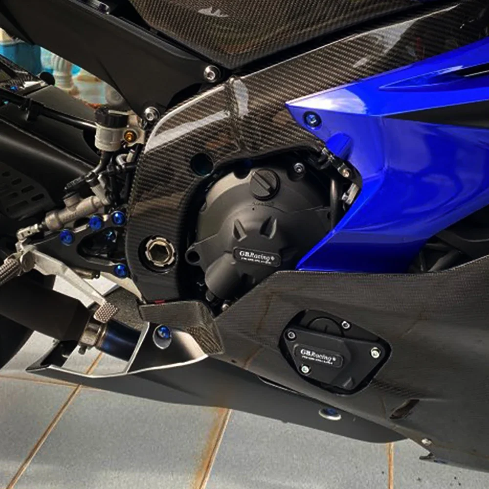 Cobertura do motor Motocrosss, proteção para Yamaha YZF R6 2006-2024