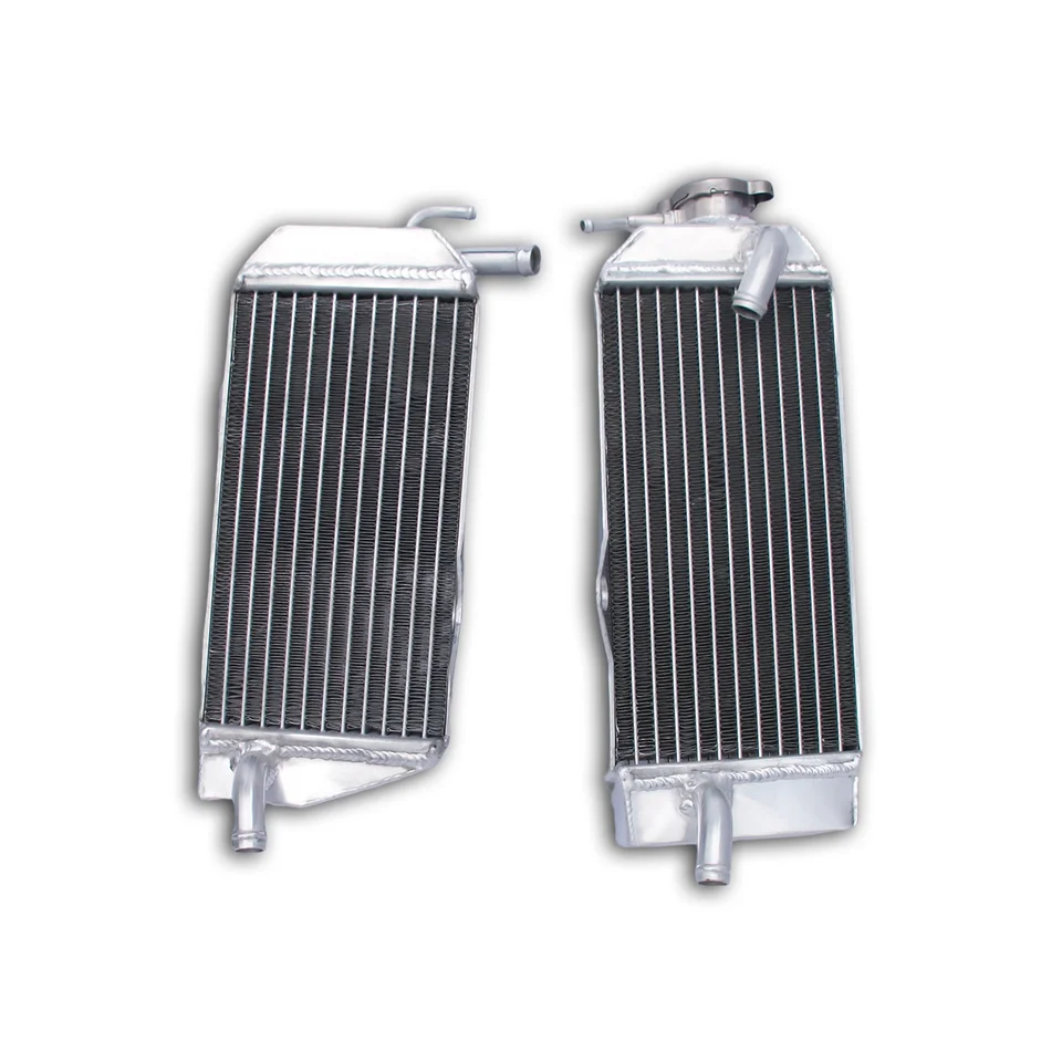 NEW left+right full Aluminum Radiator For 2009-2012 Honda CRF450R CRF 450 R CFR C F Cooler Cooling Coolant 2009 2010 2011 2012