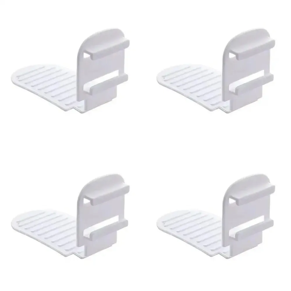 4PCS Plastic Bed Sheet Grippers Adjustable Multi-Functional Bed Sheet Fasteners Invisible Bed Cover Fixing Clip Fitted Sheets