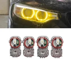 Yellow Angel Eyes DRL Modules For 2015 2016 2017 BMW X5 F15 F85 X6 F16 F86 M4 M3 430I Xenon Headlight 63117263051 Red Blue