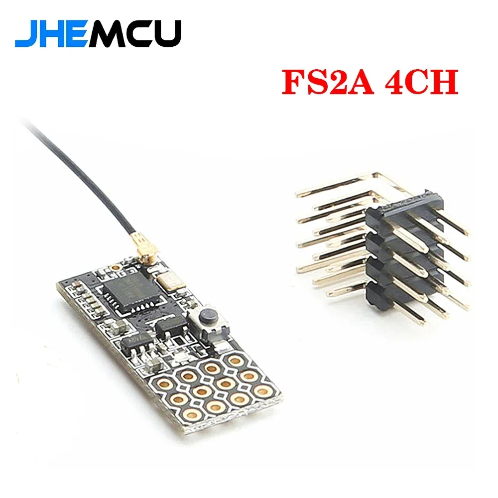 FS2A 4CH AFHDS 2A Mini Compatible Receiver PWM Output for Flysky i6 i6X i6S / FS-i6 FS-i6X FS-i6S Transmitter