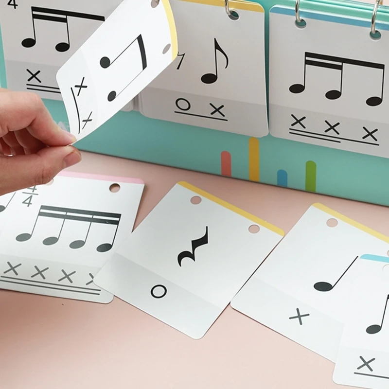 Music Flashes Cards Piano Rhythm Training Cards Music Rhythm Learning Tools