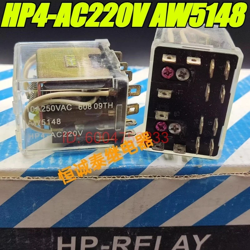 

(Совершенно новый, оригинальный) 1 шт./лот, 100% оригинальное реле: HP4-AC220V AW5148, 14-контактное реле высокой мощности.