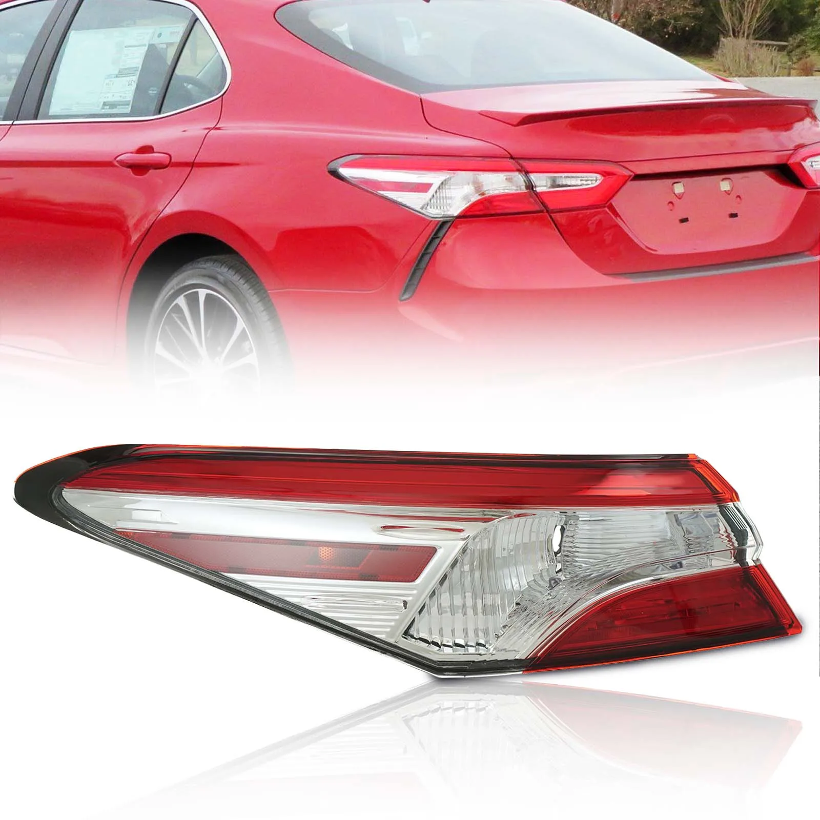 

For 2018 2019 2020 Toyota Camry SE LE Outer Tail Light Lamp Driver Left Side 8156006720