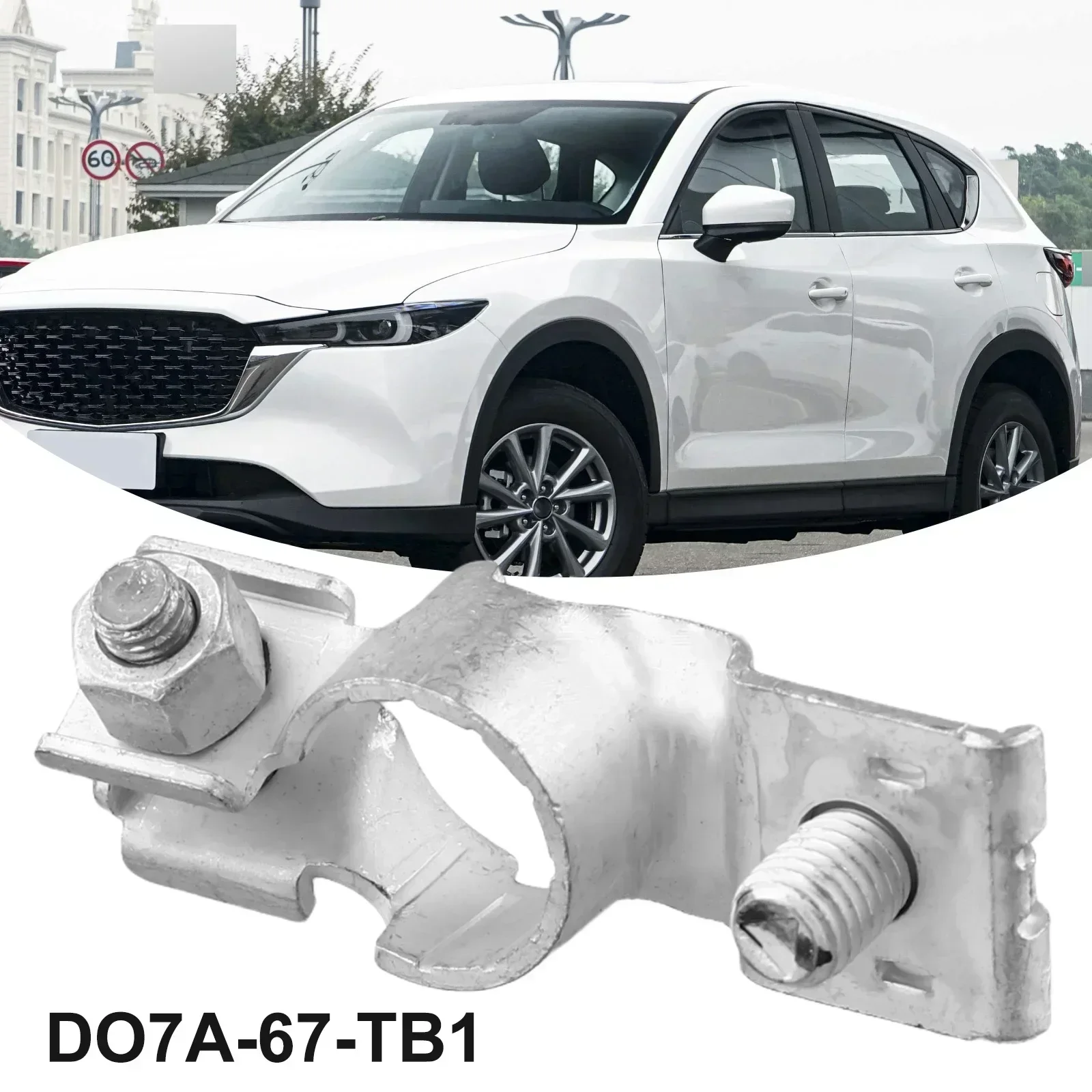 

Зажим положительного аккумулятора, металлический, серебристый D07A-67-TB1 для Mazda, Cx-5 2013-2017, для MX-5, сменные аксессуары для автомобилей