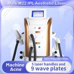 2024 Latest High end M22 OPT IPL Diode Laser Hair Removal Device for Acne Skin Regeneration, Permanent Hair Removal and Whitenin