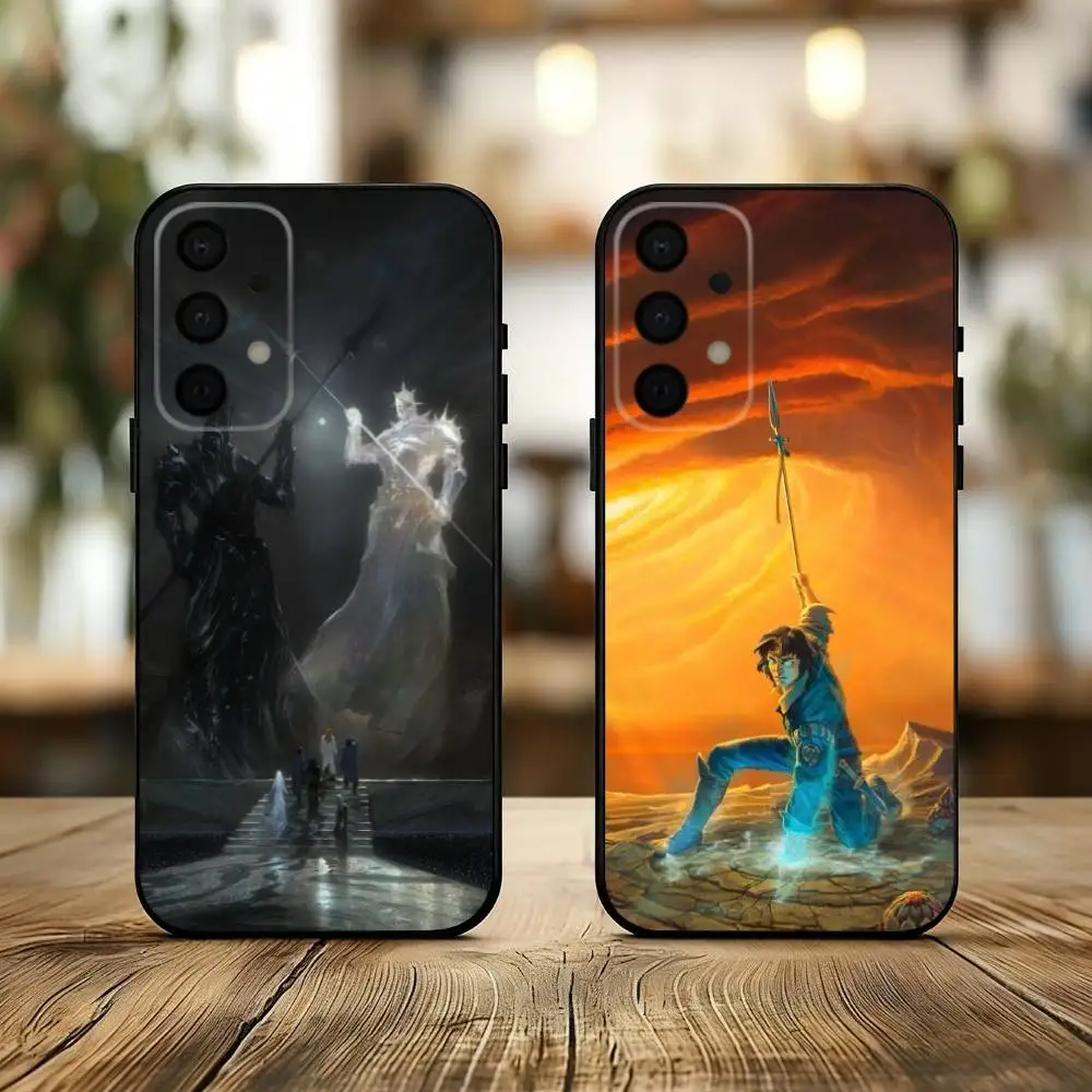 

T-The S-Stormlight A-Archive Phone Case For Samsung Galaxy A73,A72,A71,A70,A53,A52,A51,Others Soft Black Cover