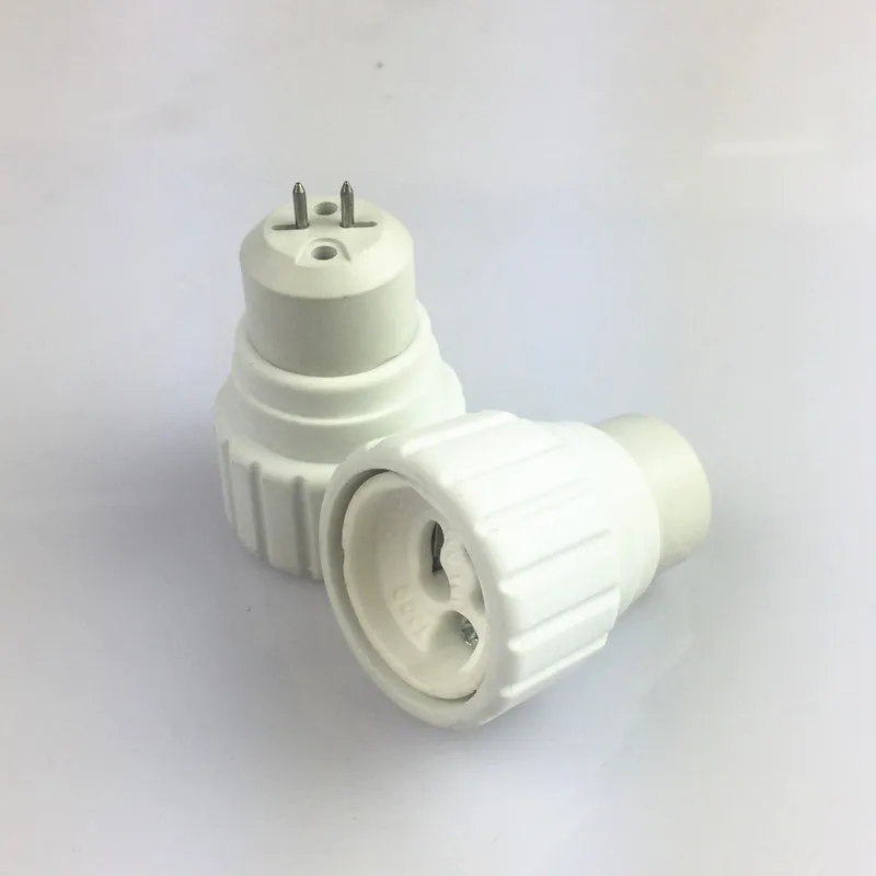 

MR16 To GU10 Light Socket Adapter Lamp Base Holder Converter Lighting Accessory Ceramic PBT Fireproof Material 3/5pcs/pack