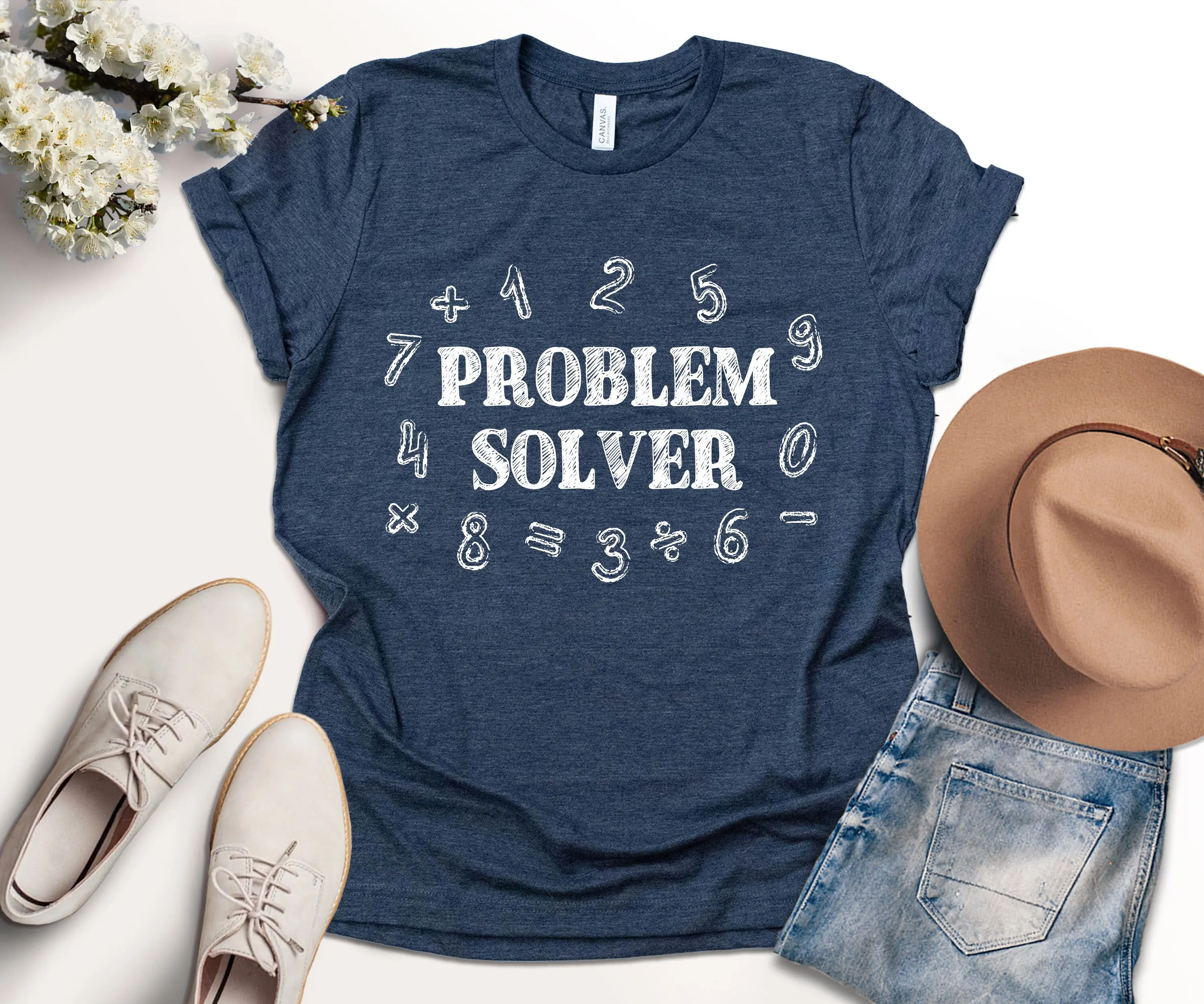 Problem Solver T Shirt Teacher For Men And Women Funny Math Science Lover Appreciation