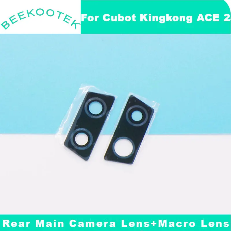 New Original Cubot KingKong ACE 2 Rear Main Camera Lens Macro Camera Lens Rear Camera Decoration Parts For CUBOT King kong ACE2