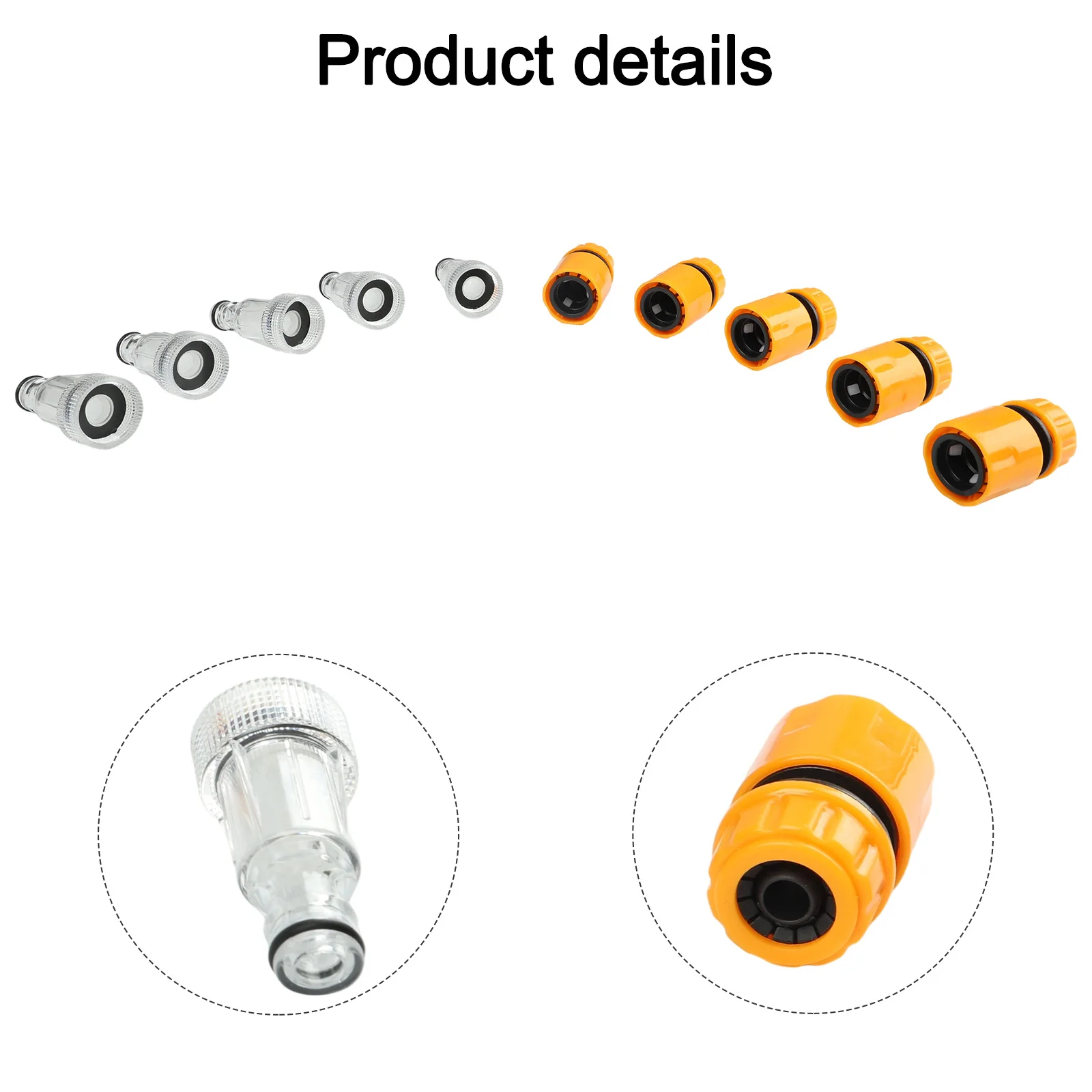

Cleaning Filter Car Washing Filter Car Maintenance Replacement Kit 5-piece Set Easy Installation Easy To Clean For Car Washing