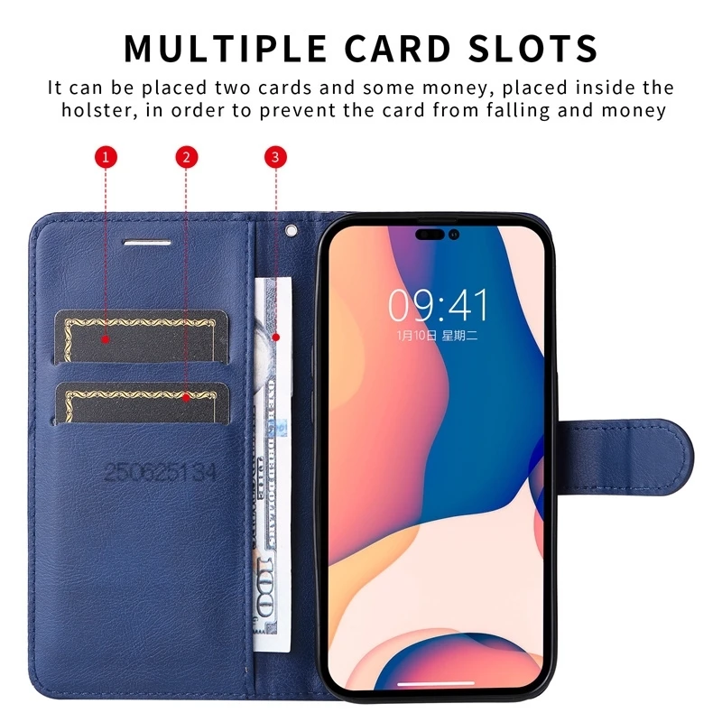 حافظة Honor Magic5 4 50 Lite حافظة كتب قابلة للطي Funda لهاتف Honor X7A X8A X9A X40 X6 X8 X9 X7 70 X30 حافظة فتحات للبطاقات حقيبة الحافظة