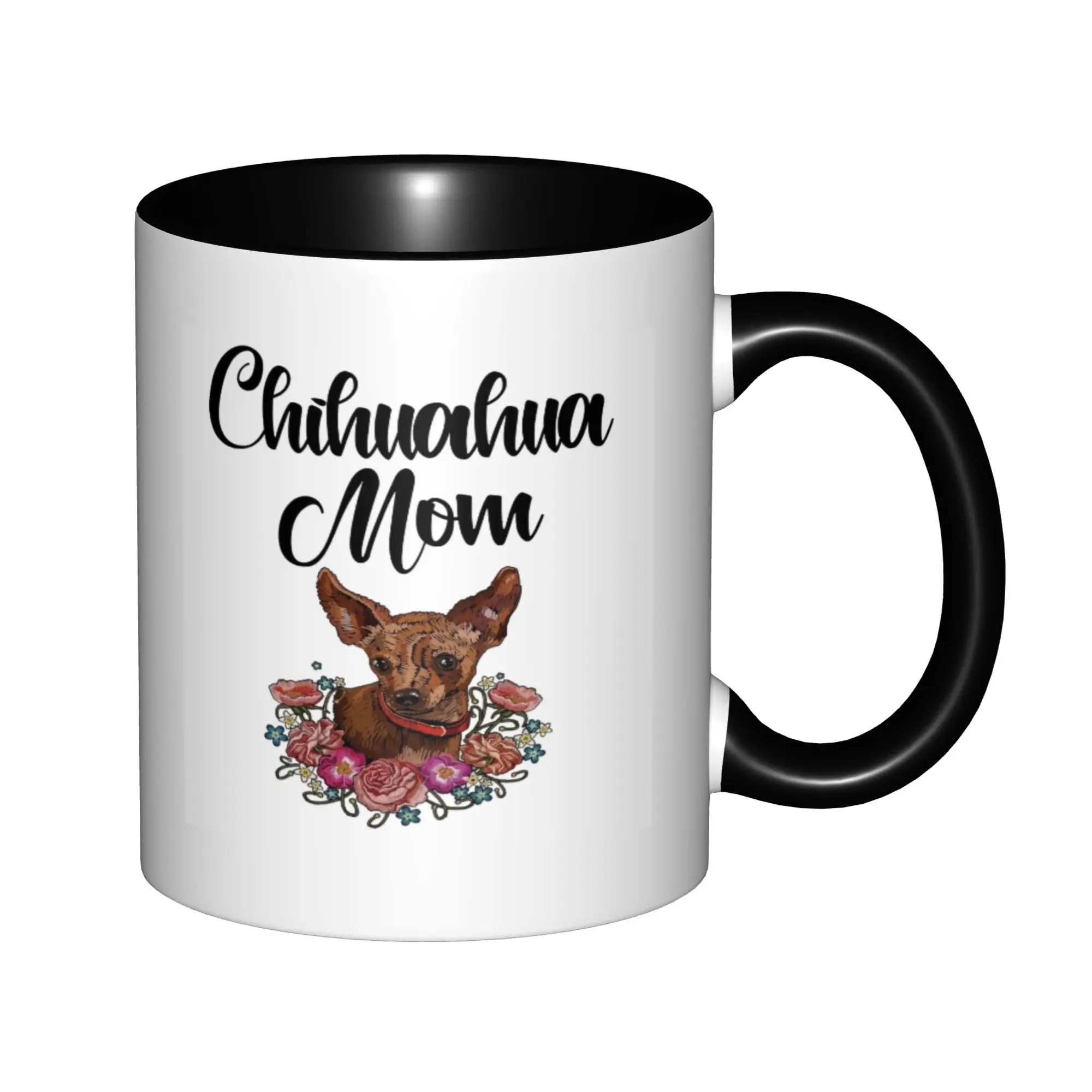 

Chihuahua Mom Dad Dog Lover Dog Dad Mom Mugs For Birthday Coffee Mugs Ceramic Tea Cups 11oz
