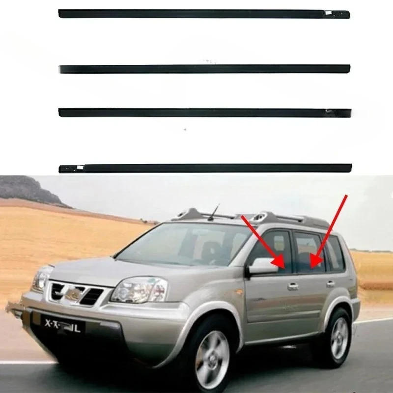 Outer Weatherstrip Assy Window Moulding Door Belt Rubber for Nissan X-trail T30 2001 2002 2003 2004 2005 2006 2007