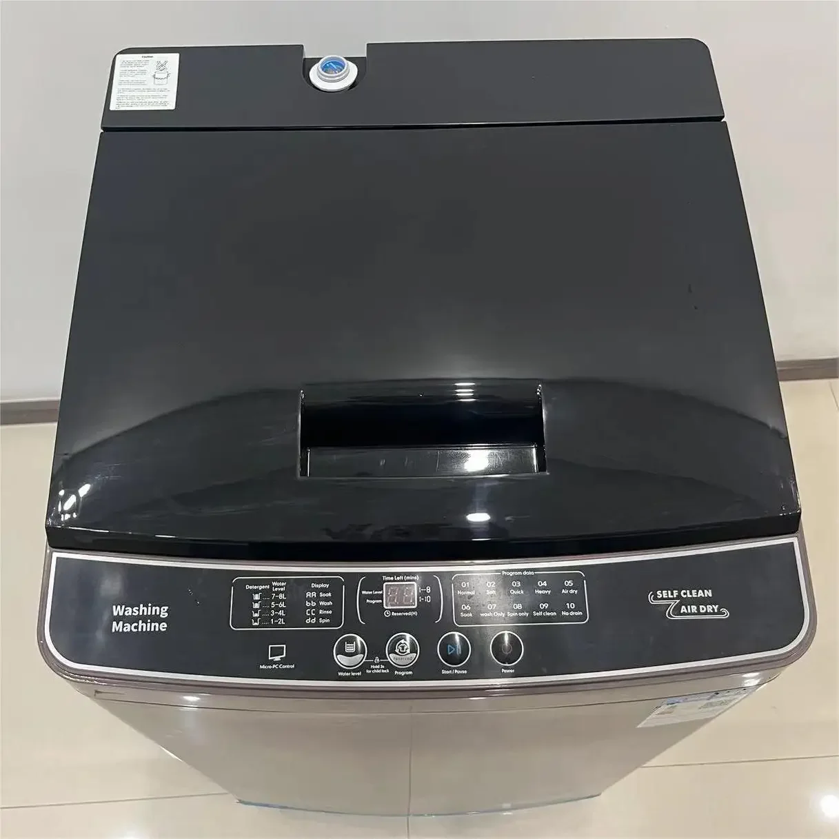 12kg Fully Automatic Single Tube Top Loader Portable Washing Machine Large 7kg 8kg Wash Cloth washing machine