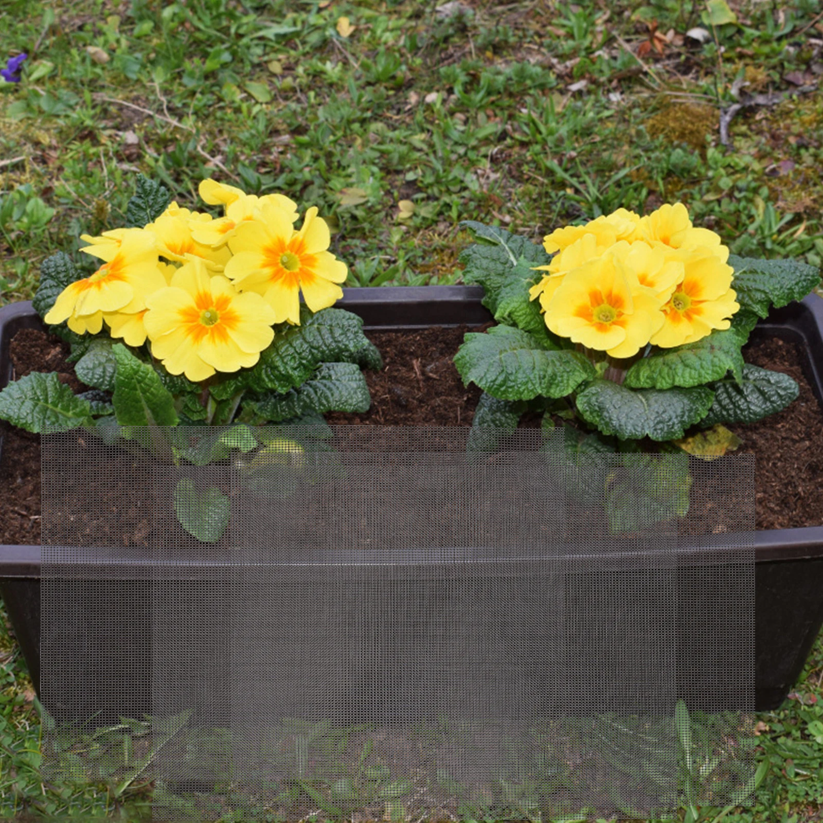 

25pcs Flowerpot Mesh Pads Leak-Proof Garden Drainage Base Mat Glass Fiber Flower Pot Hole Cushion For Succulent Bonsai