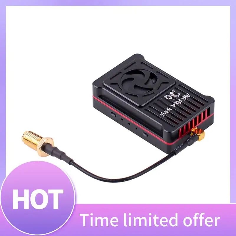 

5.8G 3W VTX High Power 48CH FPV Video Transmitter Support 2-8S For Long Range FPV Drone RC Model Parts