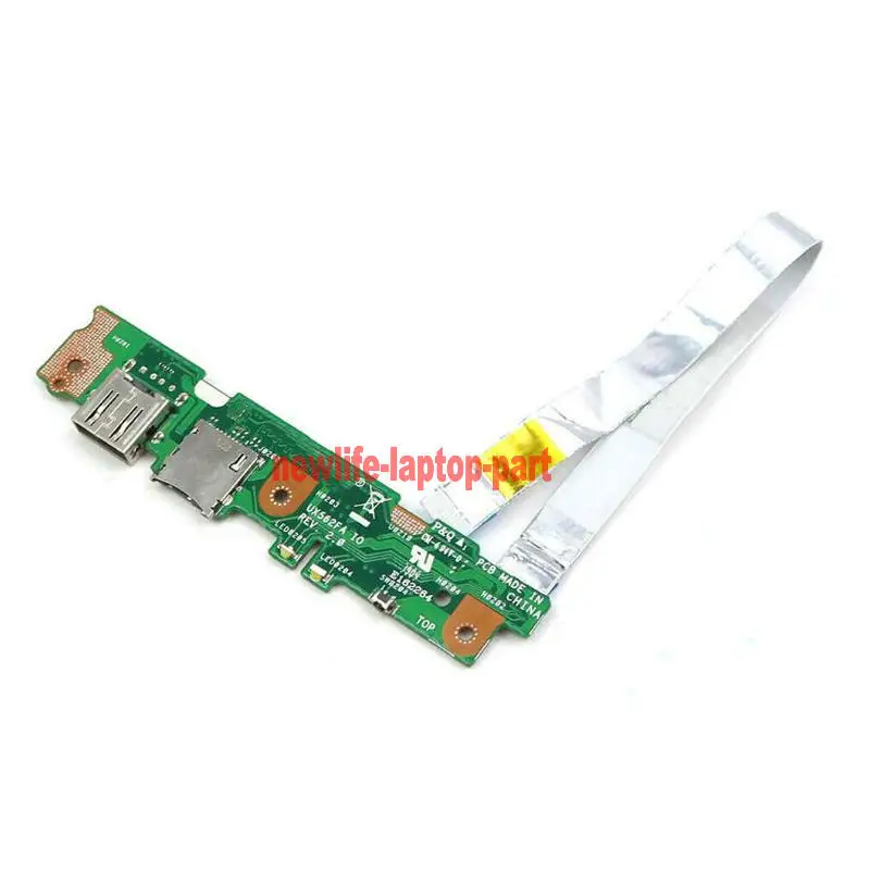 Original For ASUS Q526FA UX562FA USB SD CARD READER POWER BOTTON IO BOARD Test Well Free Shipping