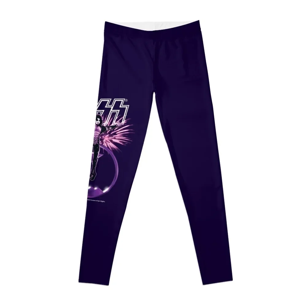 

Kiss band- Starchild Leggings Sportswear woman gym sports for push up push up tights for Womens Leggings