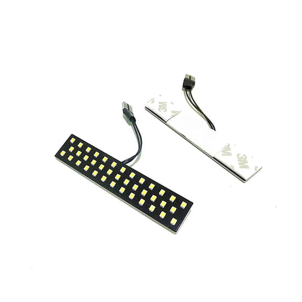 July King LED Car Interior Reading Lights Case for Toyota Alphard Vellfire 20# Series 2008-2014, 6000K Car Dome Map Light,17 pcs