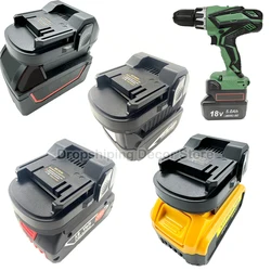 For Makita/Dewalt/Milwaukee/Bosch Convert To For Hitachi/Hikoki 18V Li-ion Batttery Power Tools Battery Adapter Converter