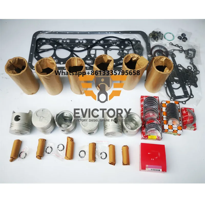 

For Spare Parts 1VD Rebuild Overhaul Kit Piston Liner Cylinder Head Gasket Main Conrod Bearing
