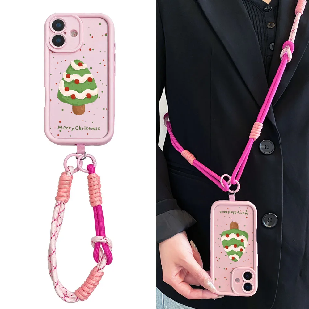 2025 لسامسونج A56 55 36 26 16 06 15 35 25 54 34 24 73 53 71 51 31 72 52 32 14 12 17 07 شجرة عيد الميلاد Crossbody الحبل