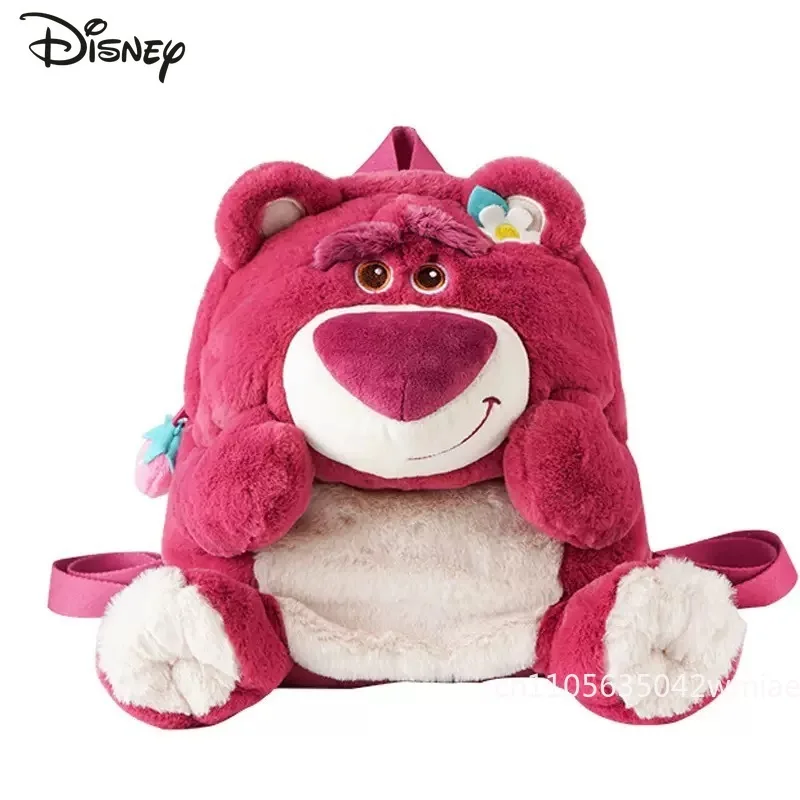 Disney 2025 New Women's Backpack High Quality Casual Lightweight Travel Backpack Fashionable Simple Versatile Girl Doll Backpack