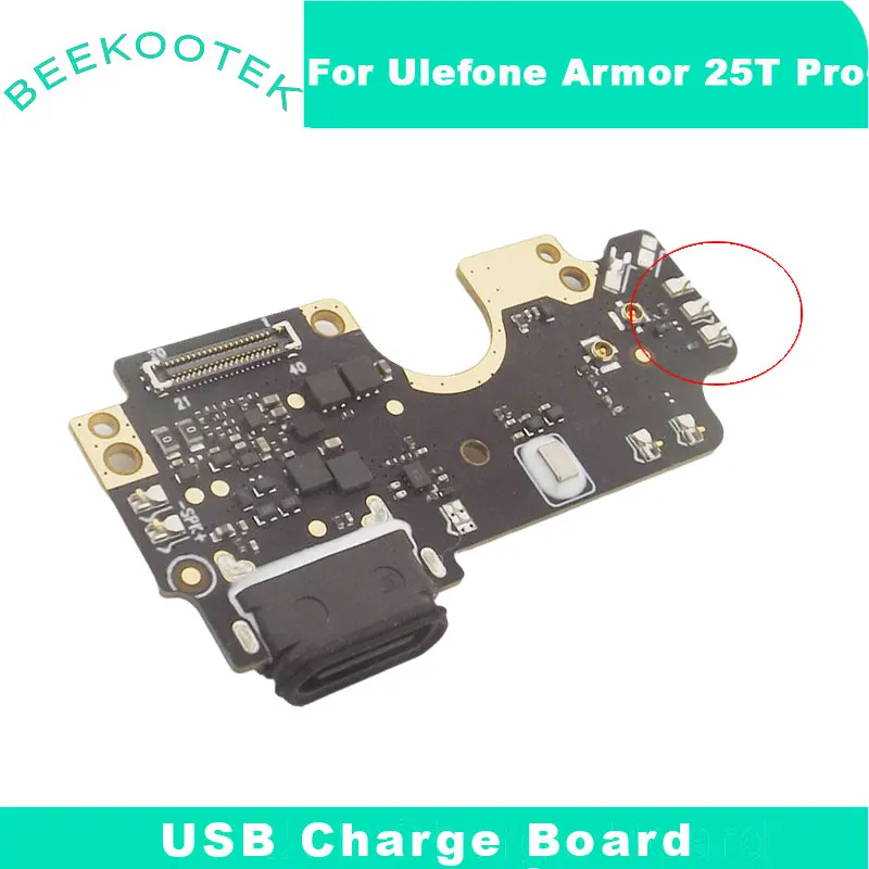 New Original Ulefone Armor 25T Pro USB Board Base Charging Port Board With Mic Accessories For Ulefone Armor 25T Pro Smart Phone