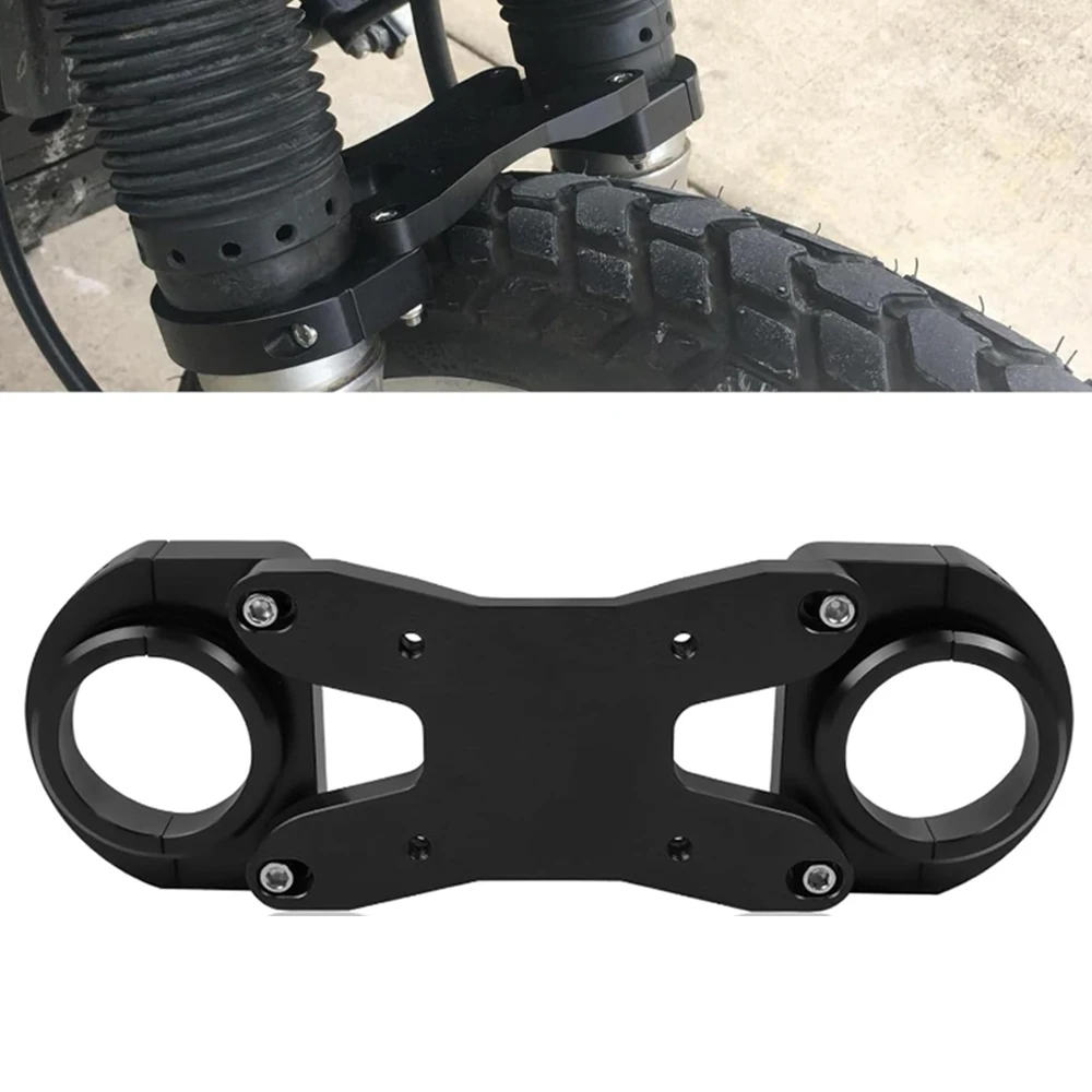 

Motorcycle KLR650 Front Fork Brace Bracket Fork Stabilizer Balance Shock Accessories For Kawasaki KLR 650 2008-2023 2022 2021