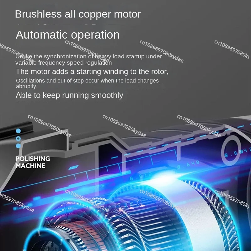 2025 Lithium electric polishing 21V wireless polishing motorcycle beauty polishing charging eccentric machine waxing machine