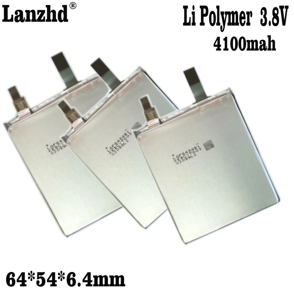 1-10pcs 3.7V Li Polymer battery 3.8V 4100MAH For Medical products mobile phone built-in electric Charge bank mobile power supply