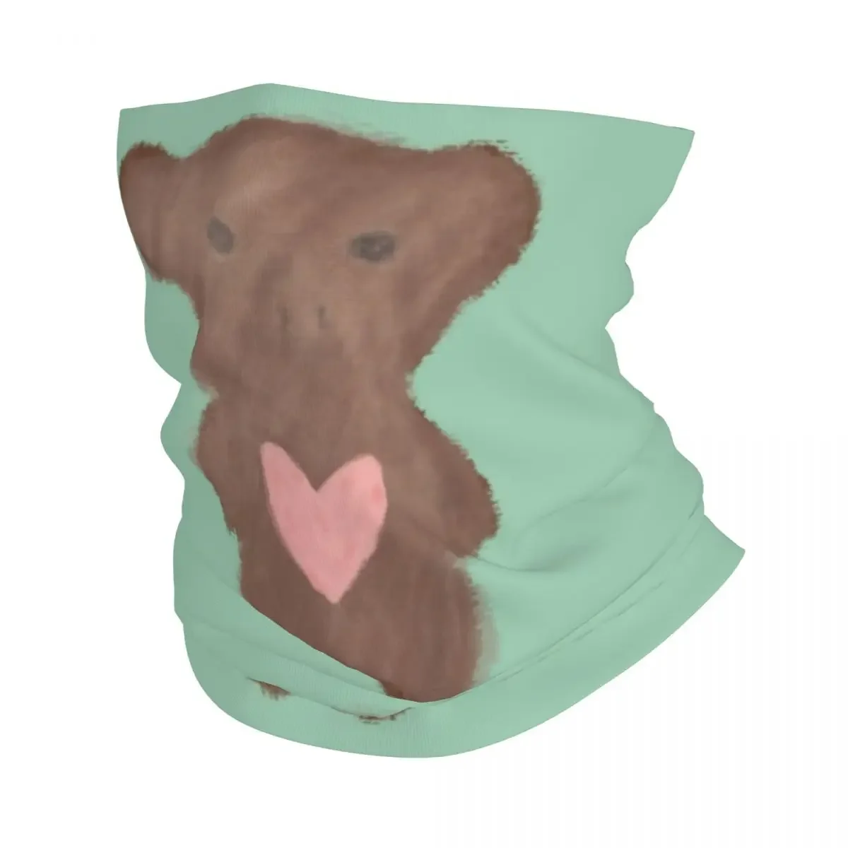 Beabadoobee Beatopia Bear Winter Neck Warmer Women Windproof Wrap Face Scarf for Hiking Gaiter Headband