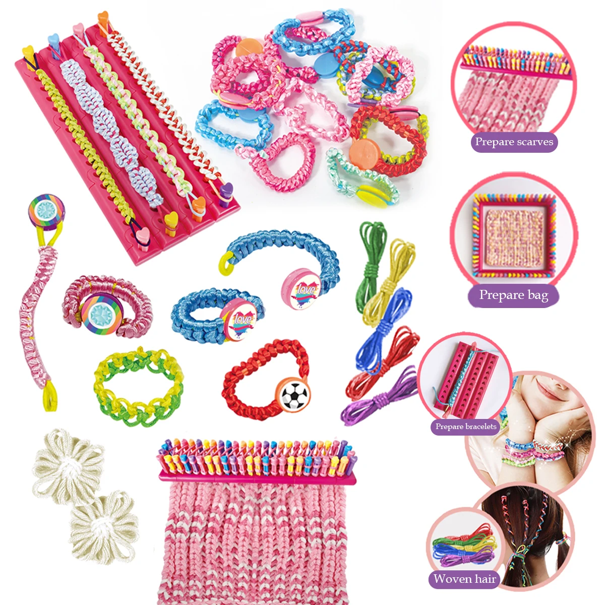 Kit de Tecelagem DIY para Cria - Art Craft Hat avaliação e preço