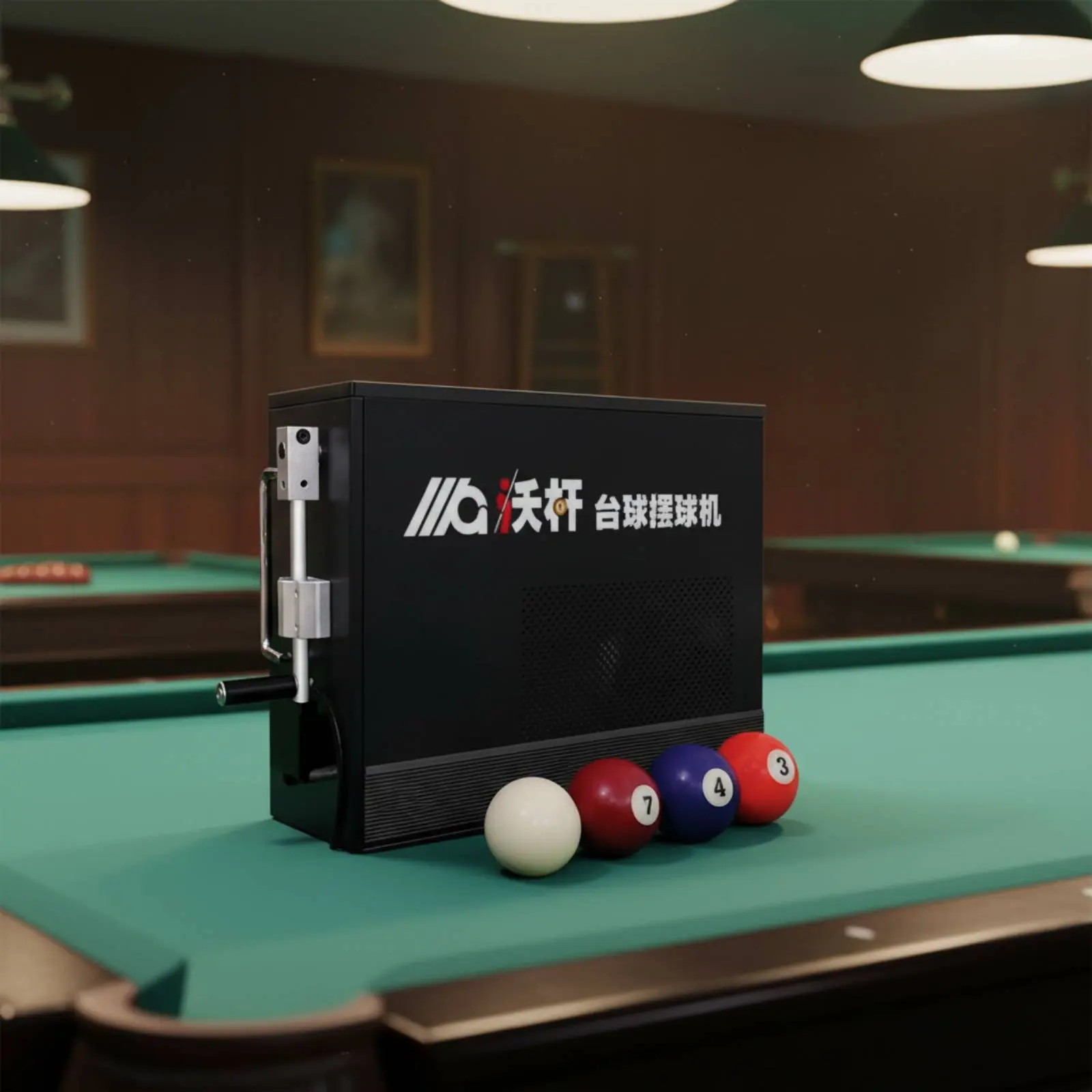 

Billiard Sphere Setting Machine Improves Accuracy Pool Sphere Practice Machine Billiards Training Aid Shock Resistant