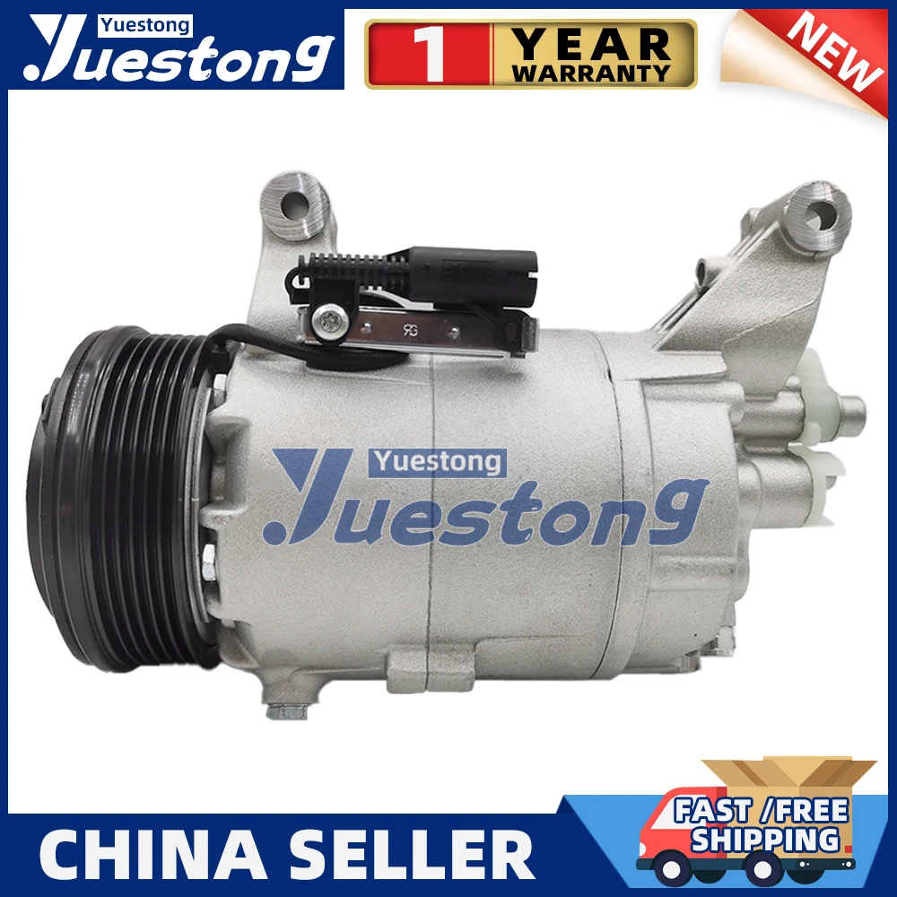 AC Compressor For BMW Mini Cooper S One Works Cabrio R50 R52 R53 1.6 64521171310 64526918122 64526918122 8880100296