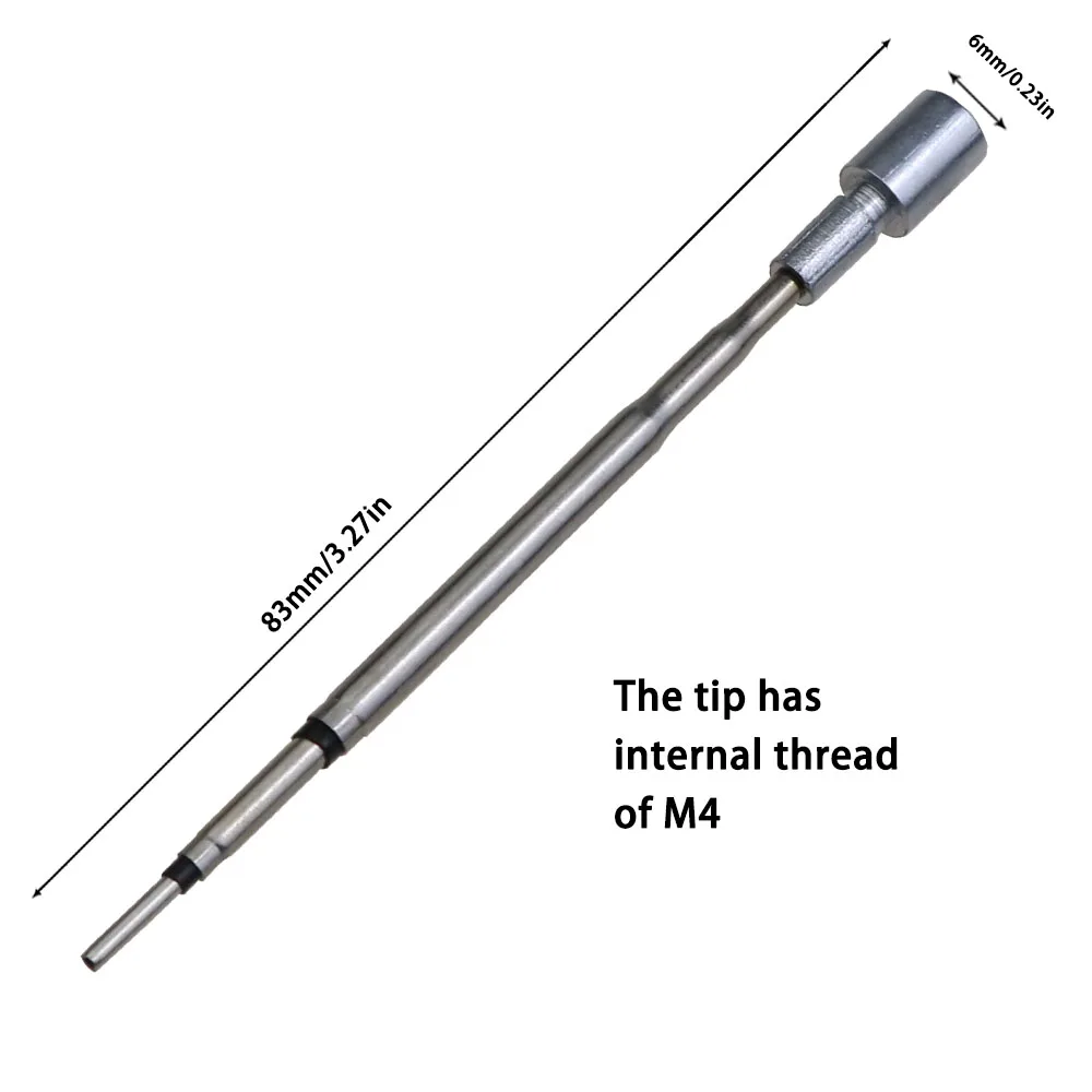 C210/TS21/HS-02B Wärmeeinsatz Mutter Eisen Spitze Trimmen Kit Innengewinde Lötkolben Spitze 3D Druck Ändern Finishing Werkzeug Messing