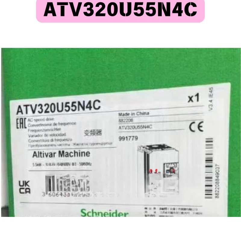 Brand new original Used ATV320U55N4C Frequency converter Functional test OK Quick delivery