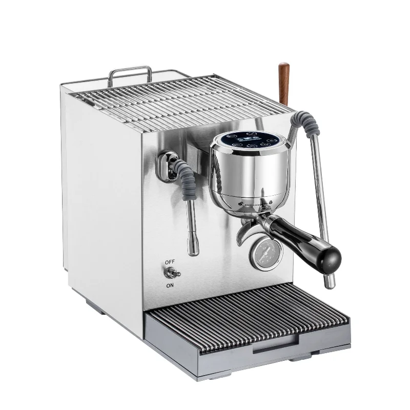 Italian semi-automatic espresso machine high pressure pump hot water steam milk foam pressure coffee machine