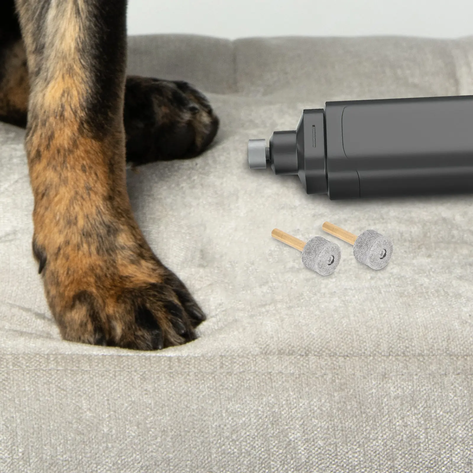 

2pcs Pet Grinding Heads Replacement For Electric Nail Grinder Fine Particle Polisher Wheel Durable For Cat Dog Puppy Nail Care